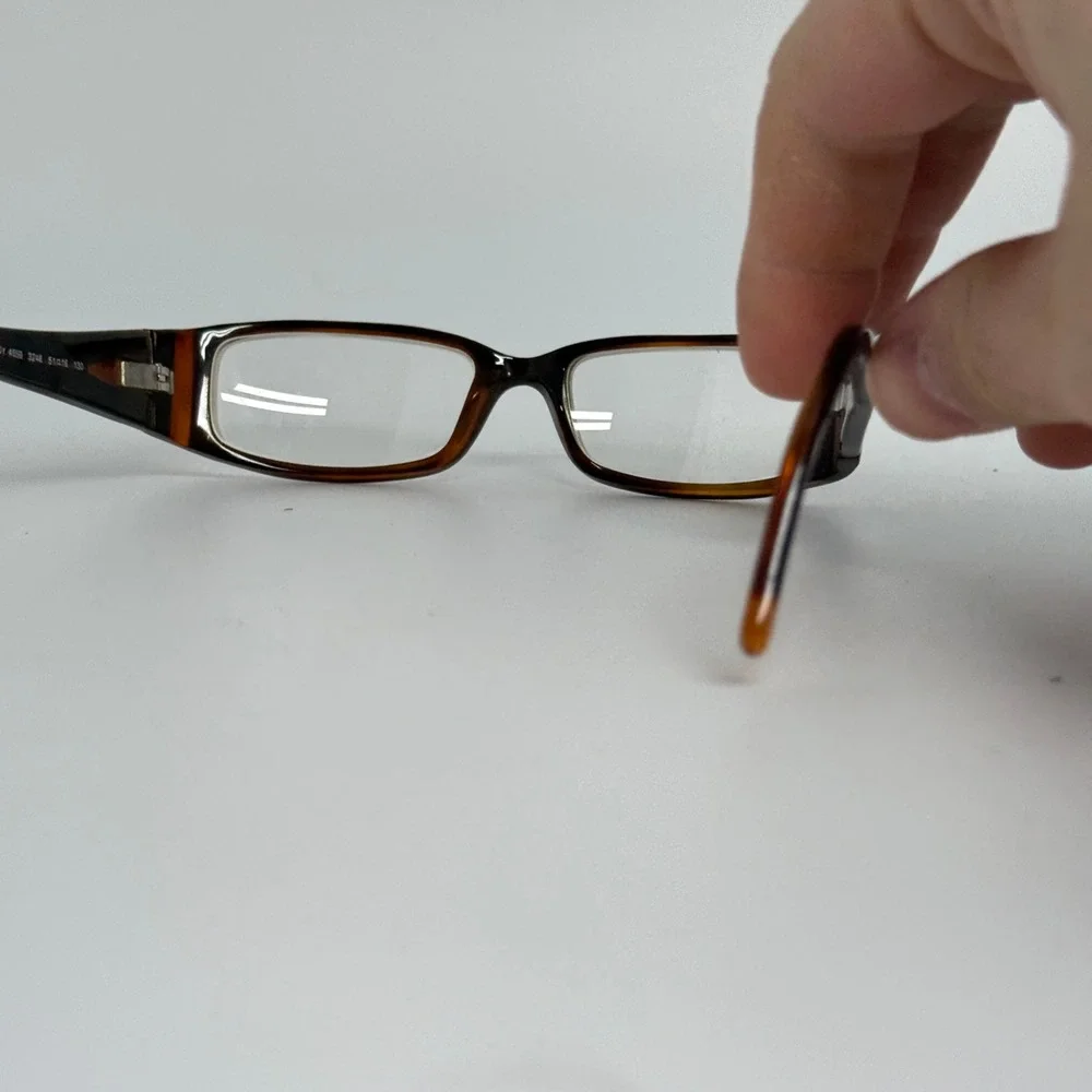 DKNY DY 4599 3248 Brown‎ Tortoise Rectangular Eyeglasses Frames 51-16-130 21646